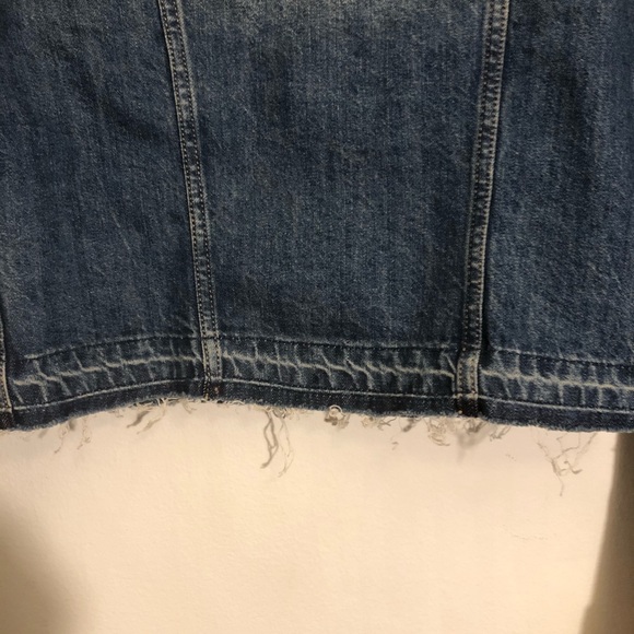 Express crop jean jacket size small - Picture 5 of 8